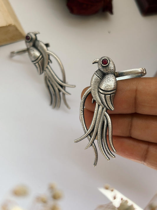 Harita Earcuff – Clip-On Bugadi Oxidized Earrings