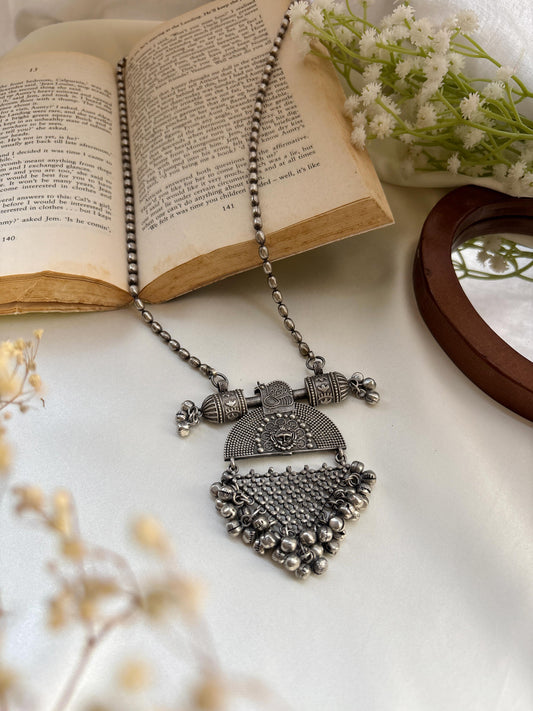 Myra Long Ghungroo Pendant Neckchain
