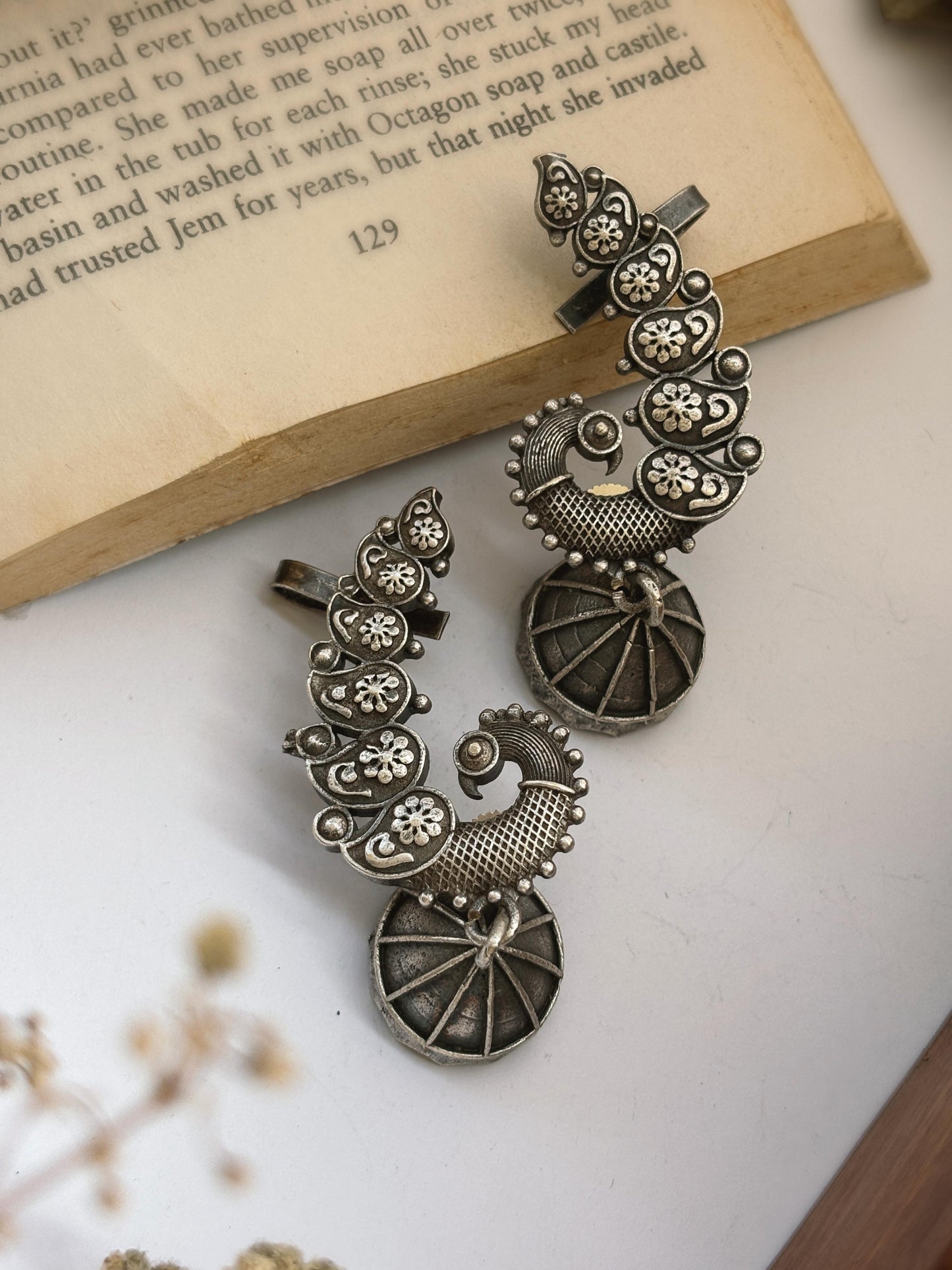 Pekham Earcuff Jhumka – Clip-On Bugadi Earrings