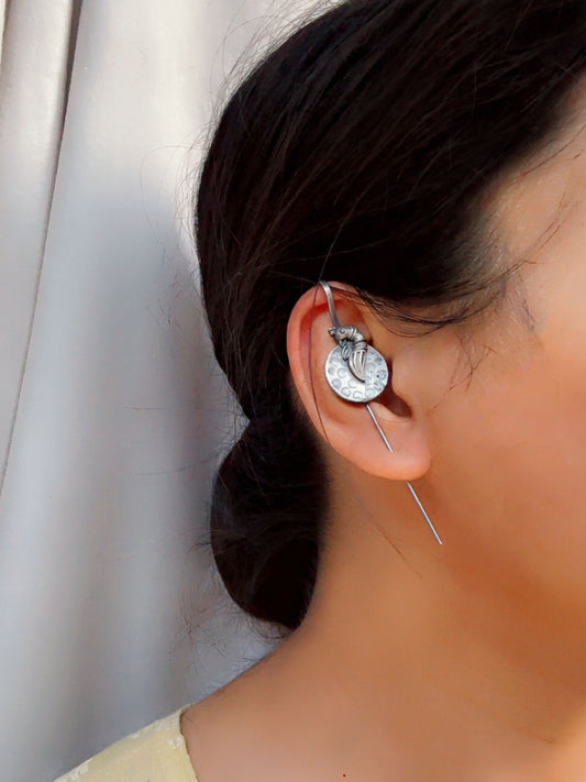 Salina Clip-On Bugadi Sui Earcuff Studs