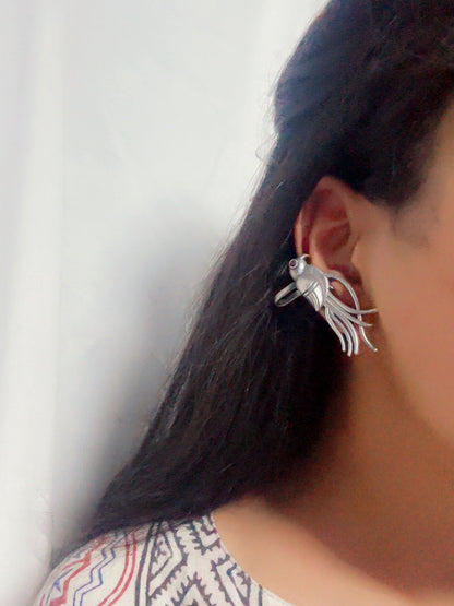 Harita Earcuff – Clip-On Bugadi Oxidized Earrings