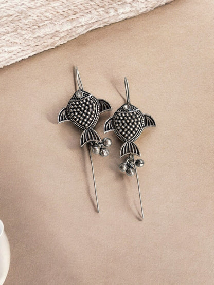 Quirky Piranha – Ghungroo Bugadi Sui Earcuffs
